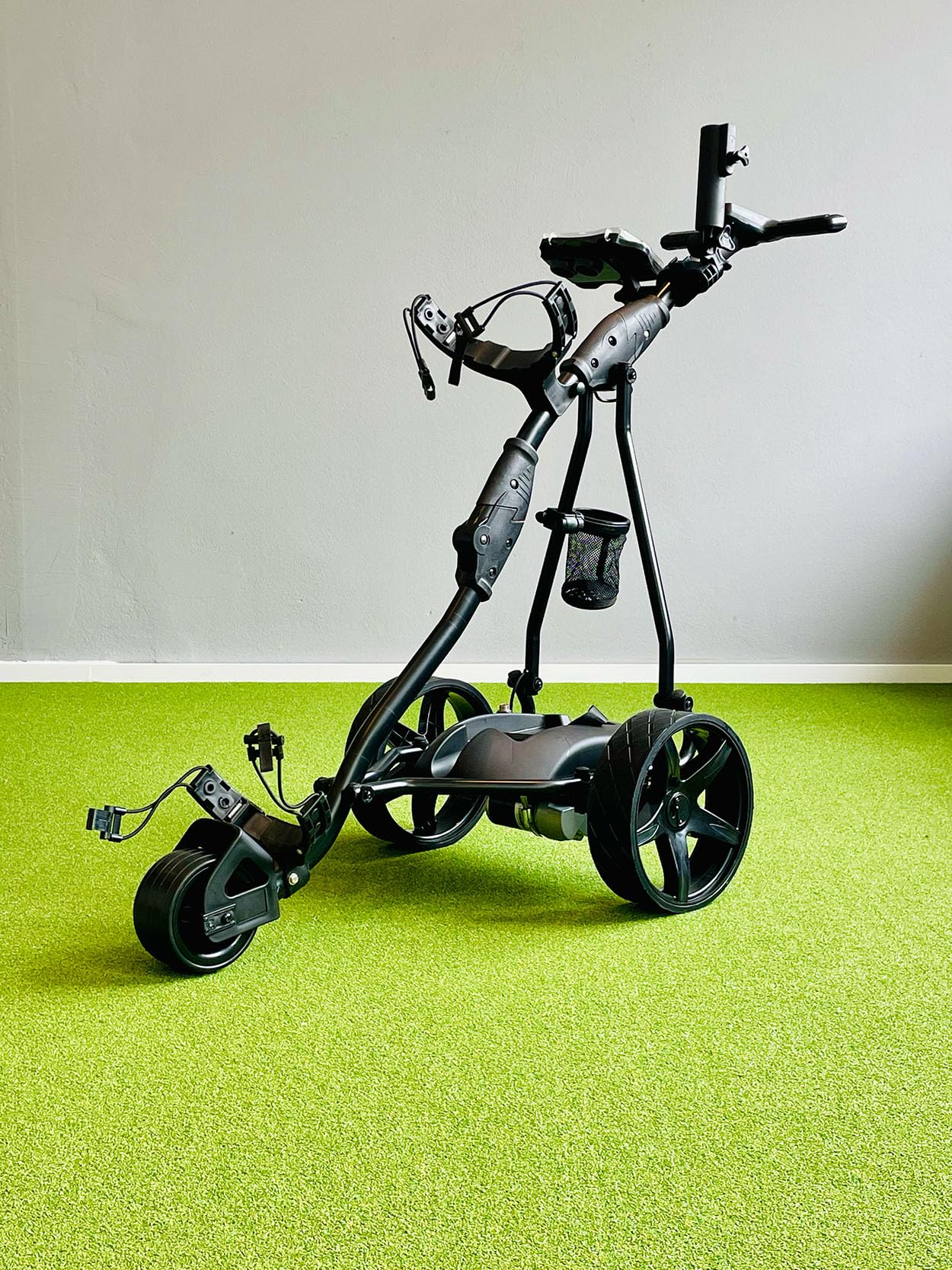 Caddyone 410 Lithium Elektro Golftrolley Schwarz