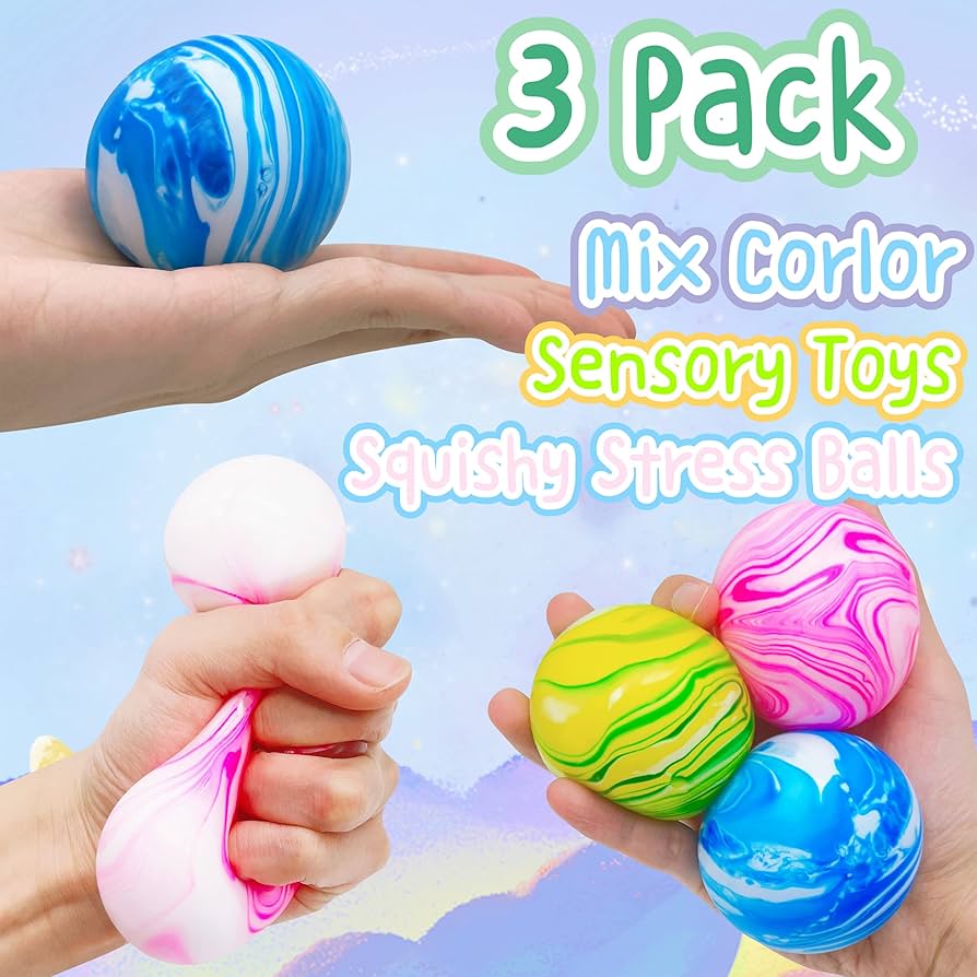 Amazon | ストレスボール 子供用 フィジェットトイ 大人 ストレス