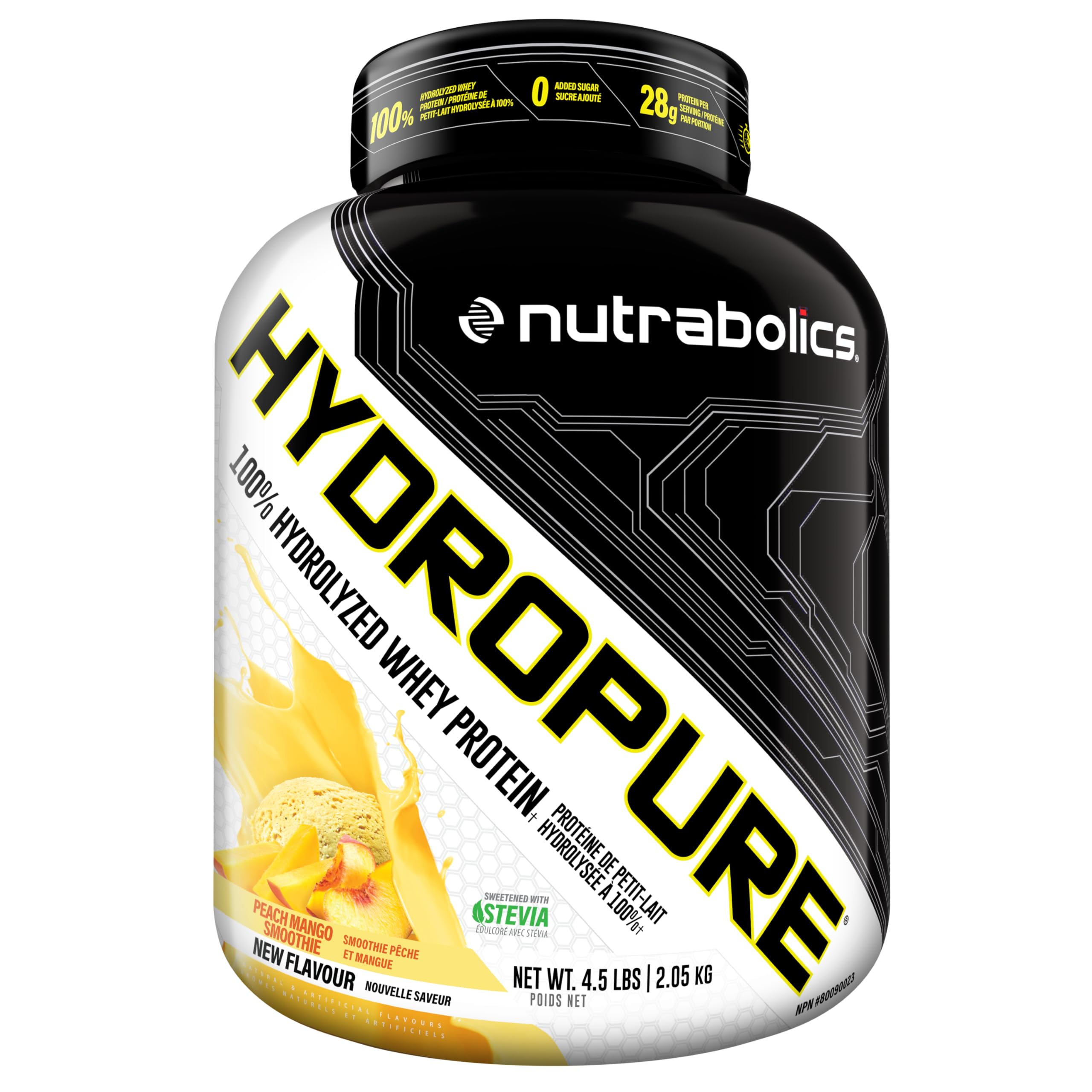 Nutrabolics Hydropure Whey Protein Powder | 100% Hydrolyzed Whey Protein | 28g Protein, Fast Absorbing Protein, Low Fat, Low Carbs | 4.5LB (Vanilla Milkshake) — Amazon image 7