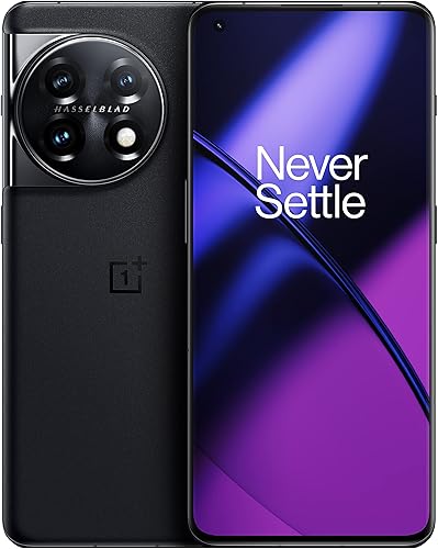 Miniatura 1 de OnePlus 11 5G  8 GB RAM + 128 GB  Titan Black  Smartphone Android desbloqueado de fábrica de EE. UU.  Batería de 5000 mAh  Carga rápida de 80 W