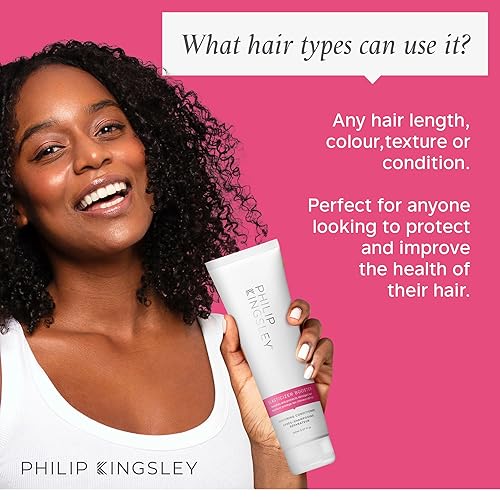 Vista 8 de PHILIP KINGSLEY Elasticized Booster Restoring Conditioner Deep-Conditioning Hair Treatment for All Hair Types Reduces Breakage and Frizz, Adds