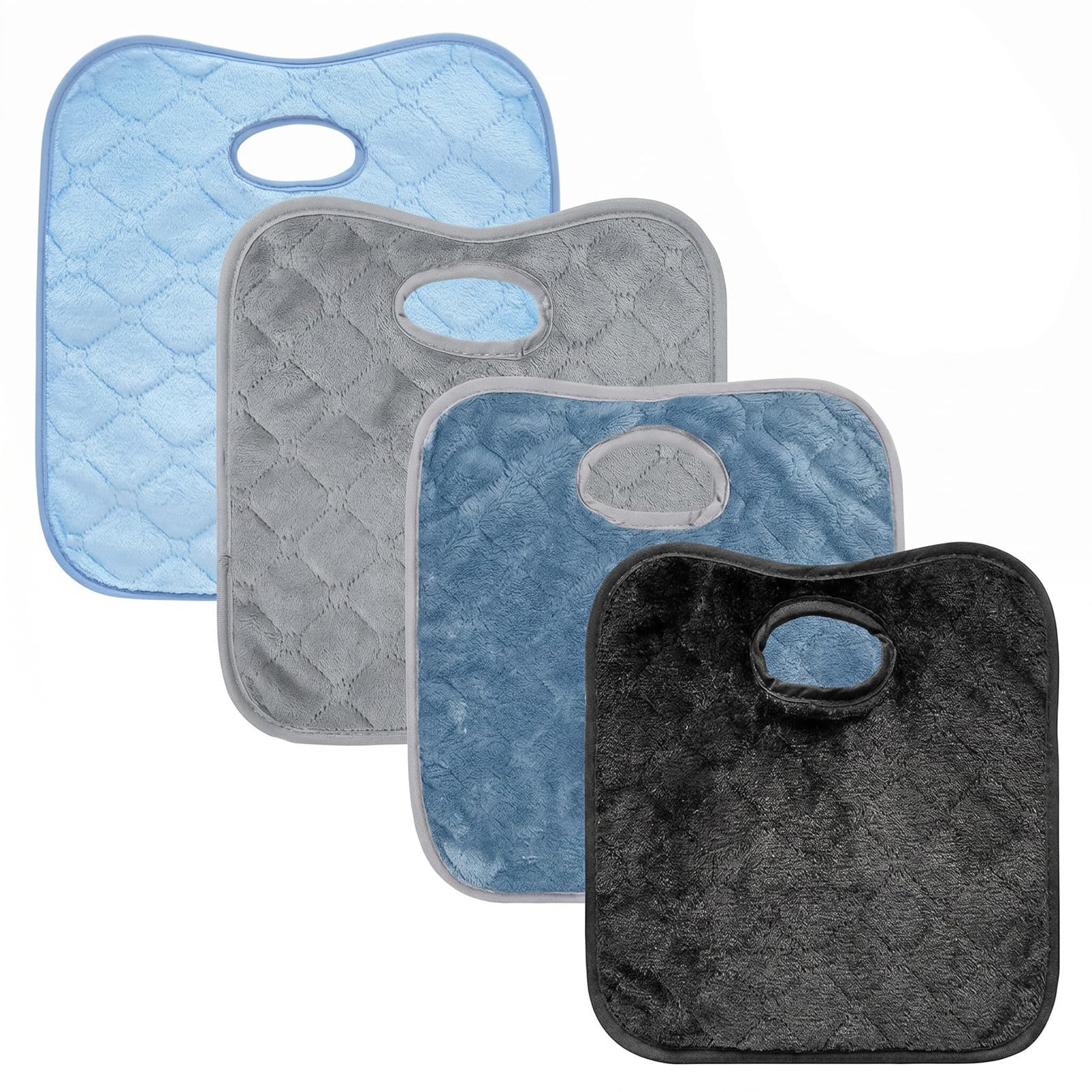 4PCS Waterproof Baby Car Seat Protectors for Potty Training - Universal Fit Toddler Kids Seat Liner Covers for Cars, SUVs - Machine Washable Protection Mats (Grey, Black, Dark Blue, Light Blue)