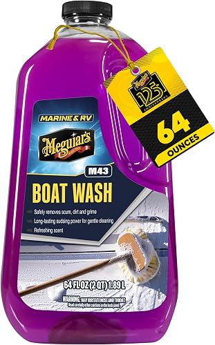 Meguiar's M4364EU Boat Wash Shampoo für Boote, 1,89 l