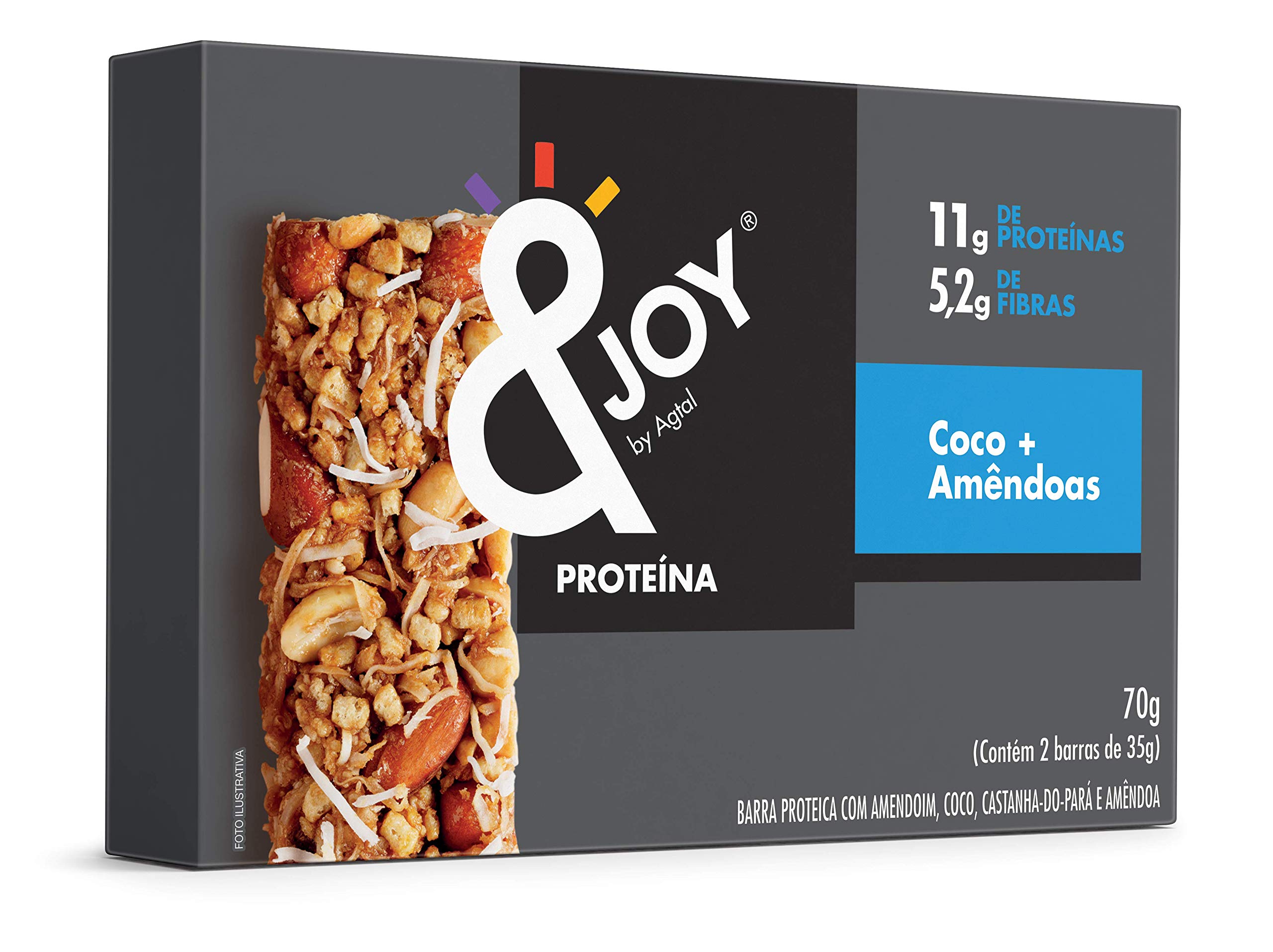 Enjoy Barra &Joy Protein Nuts 70G Coco – Ct Unitario