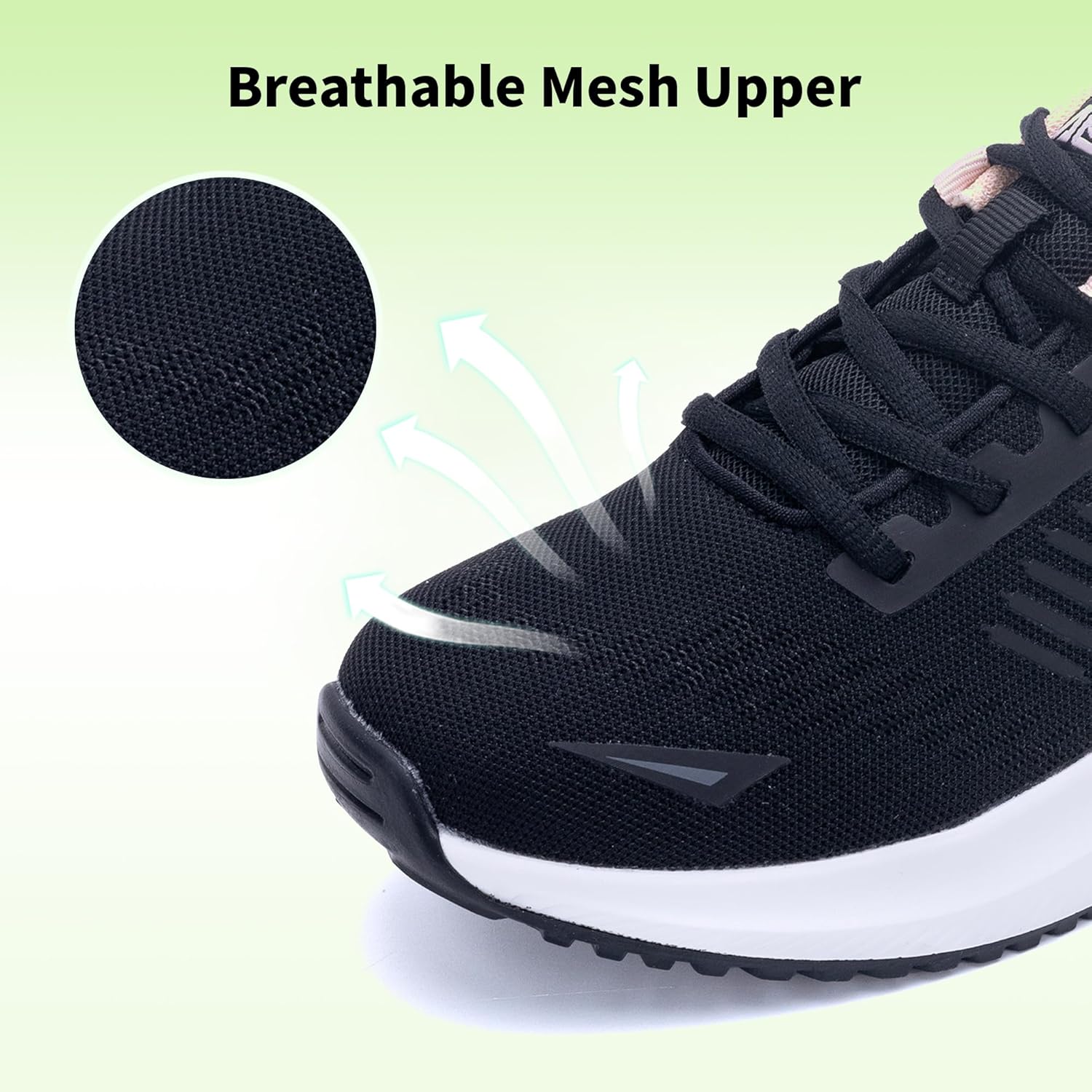 RomenSi Womens Arch Support Walking Shoes Orthotic Fashion Sneakers Tennis Shoes for Plantar Fasciitis Pain Relief US 5.5-11 - Image 5