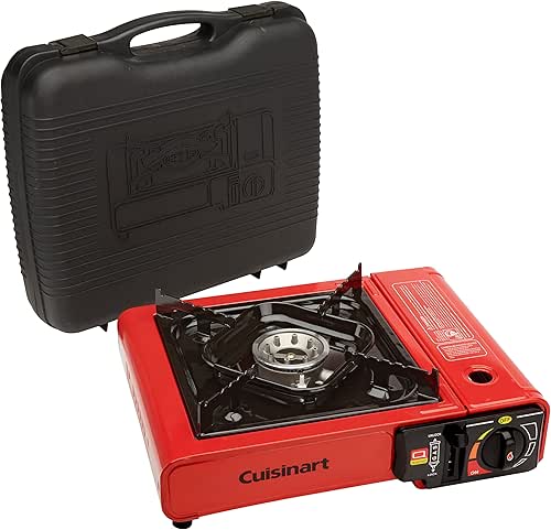 Cuisinart CGG-1050 Portable Butane Camping Stove with Carrying Case -