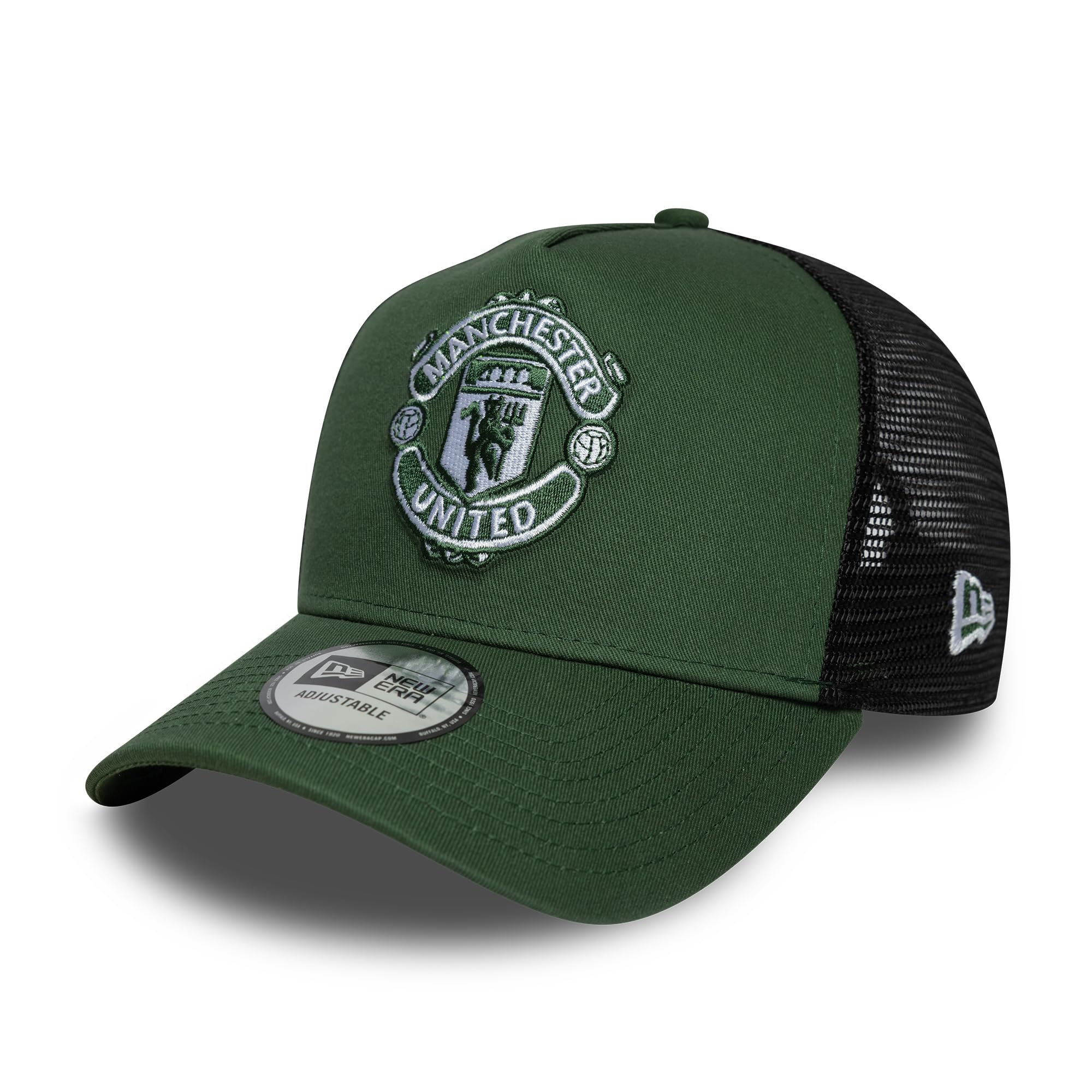 New Era Dorośli 9Forty Trucker Manchester United Football Club czapka baseballowa czapka ciemnozielona