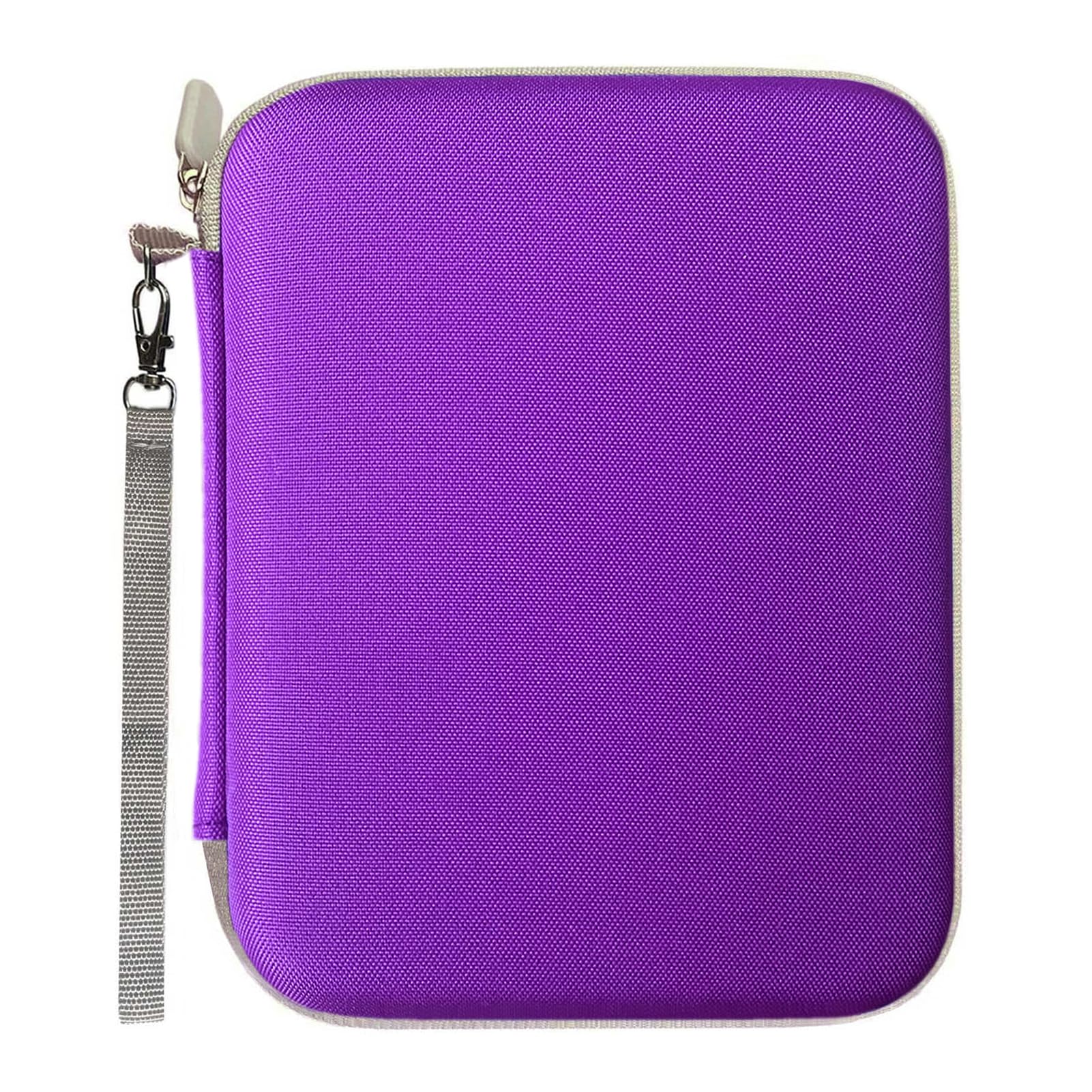 Card Case Compatible for Yoto Card Case Holder 80 Pockets Card Folder Card Binder with Zipper fit 2.3 * 3.4 inch Mini Audiobook Cards (Purple)