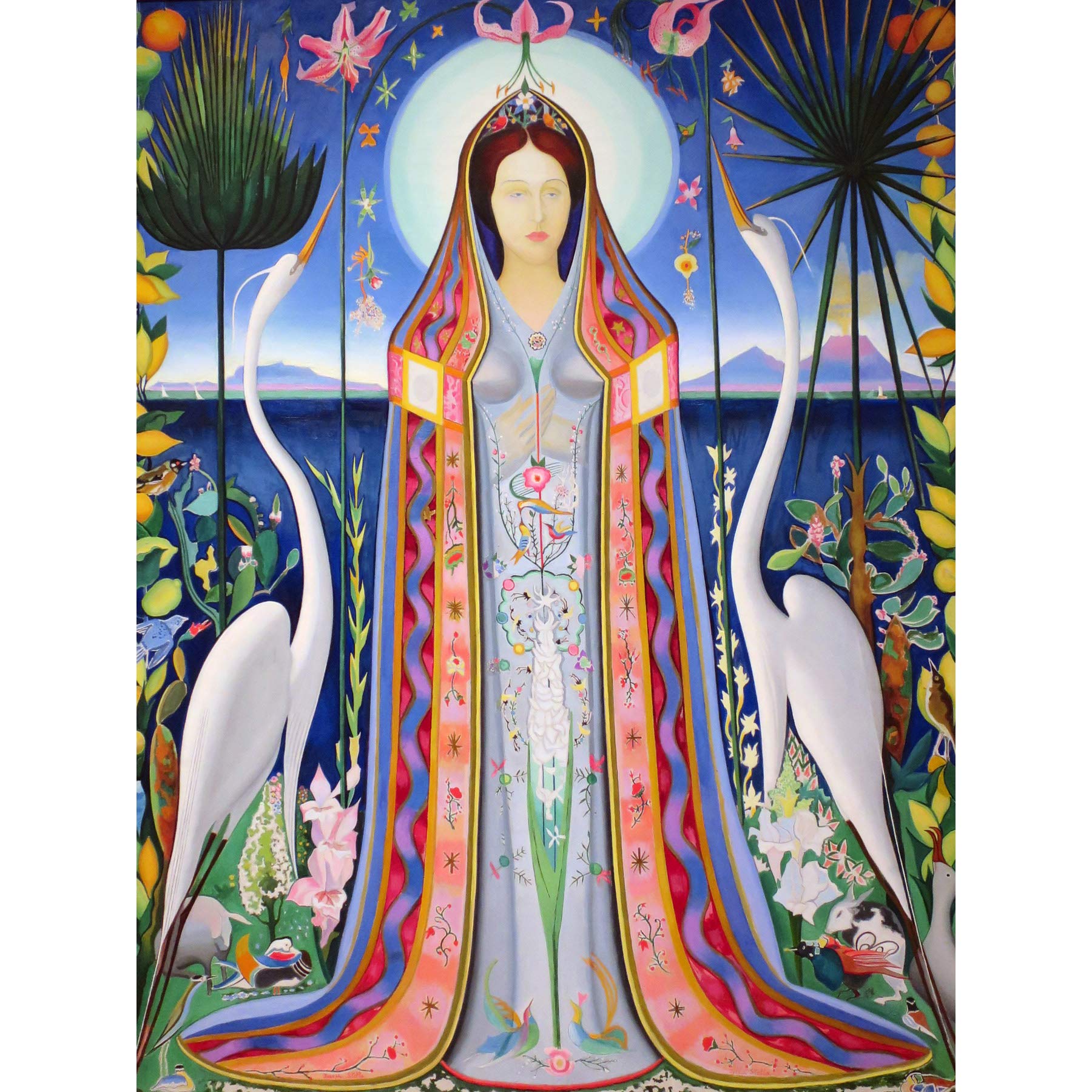 Stella Purissima Pure Futurist Painting Large Print Poster Wall Art Decor Picture
