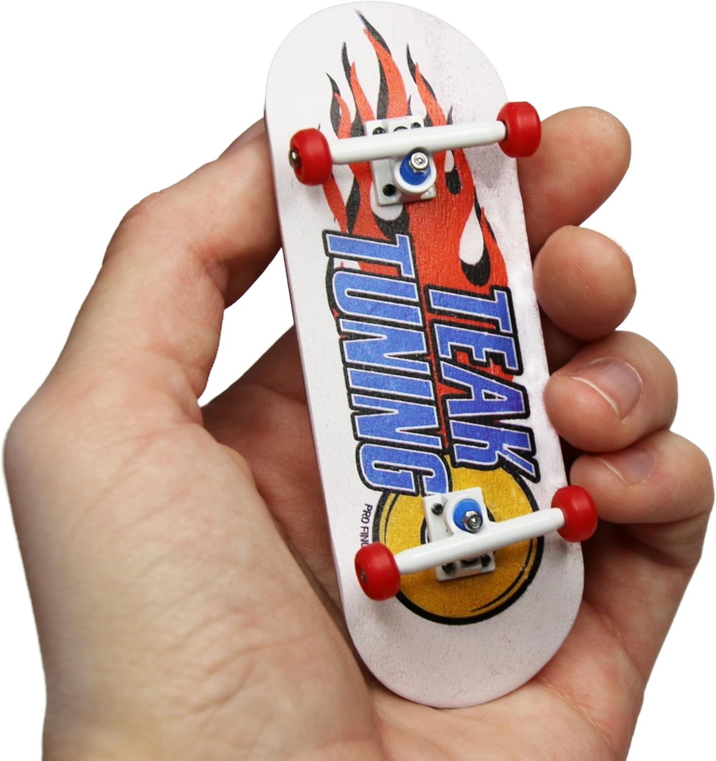 Teak Tuning Real Wear Graphic 34mm Fingerboard Complete - Apex Burn Out Edition