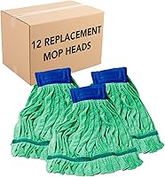 Vista 11 de Arkwright - Repuesto de cabezal de trapeador de microfibra, resistente, sin pelusas, súper absorbente y seguro para blanqueador, esencial