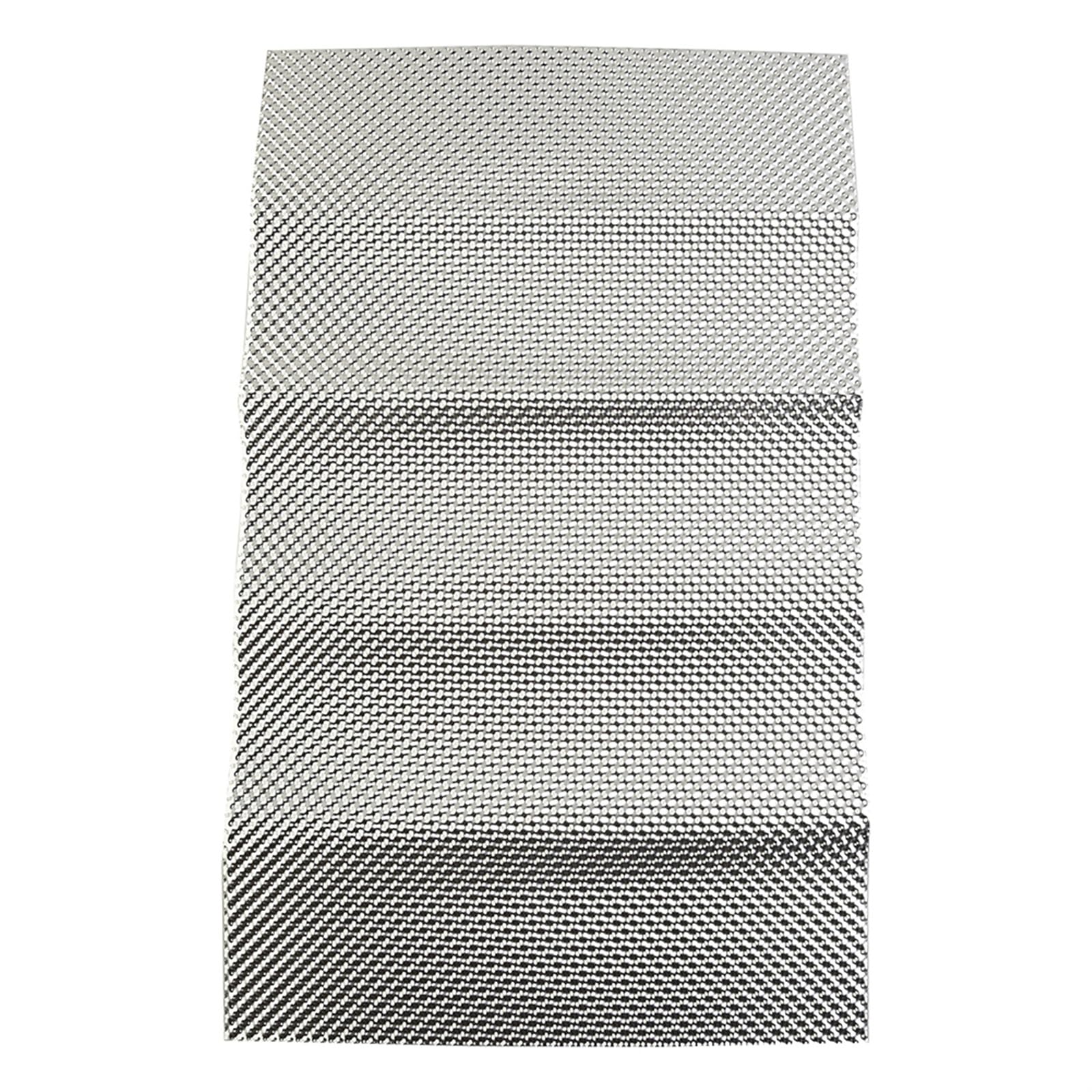 Scudo termico 300x500mm Scudo termico Scarichi in alluminio goffrato Collettore turbo elettrico che entra nella cabina 100% nuovo