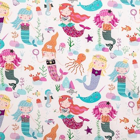 Enchanting Mermaid Fabric: Dive into a Magical Underwater World