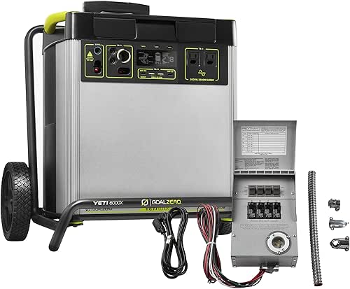 Goal Zero 6000 Wh Home Backup Power Supply System -