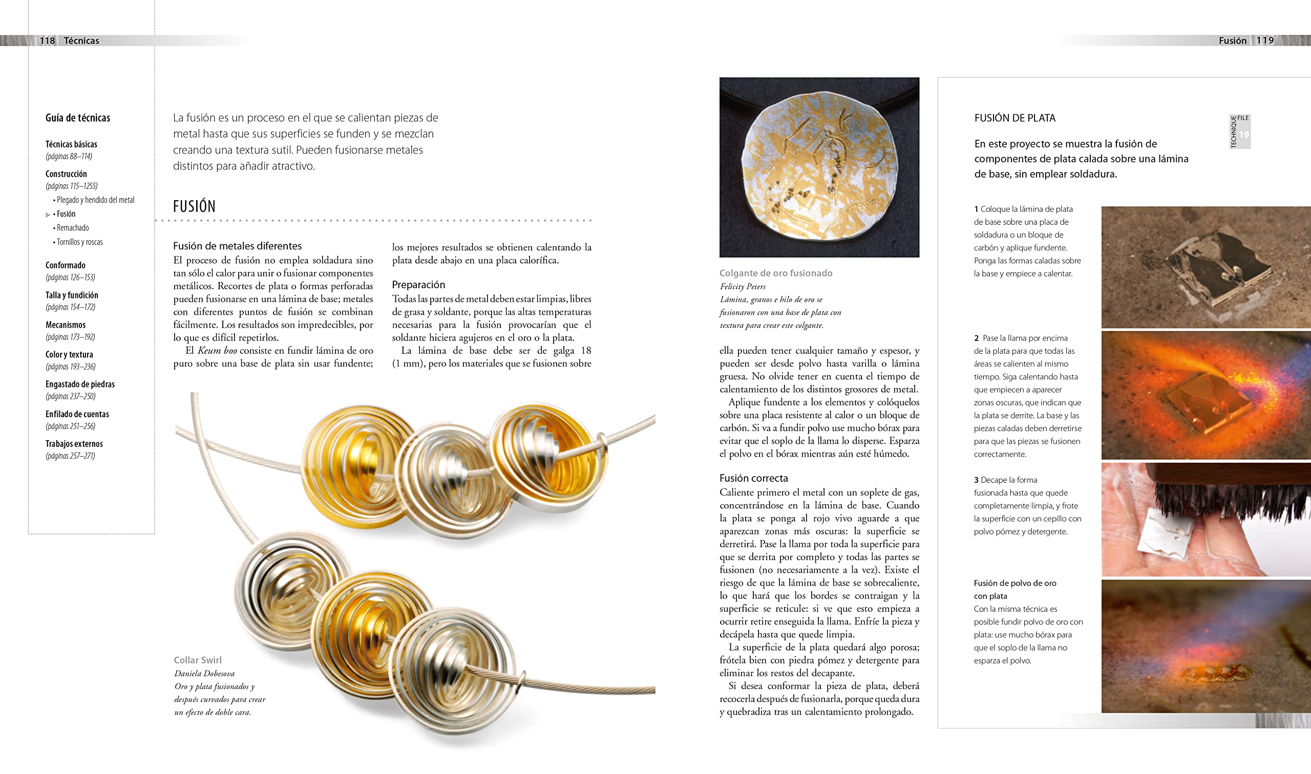 Guía completa del taller de joyería. Herramientas, materiales, procedimientos y diseño