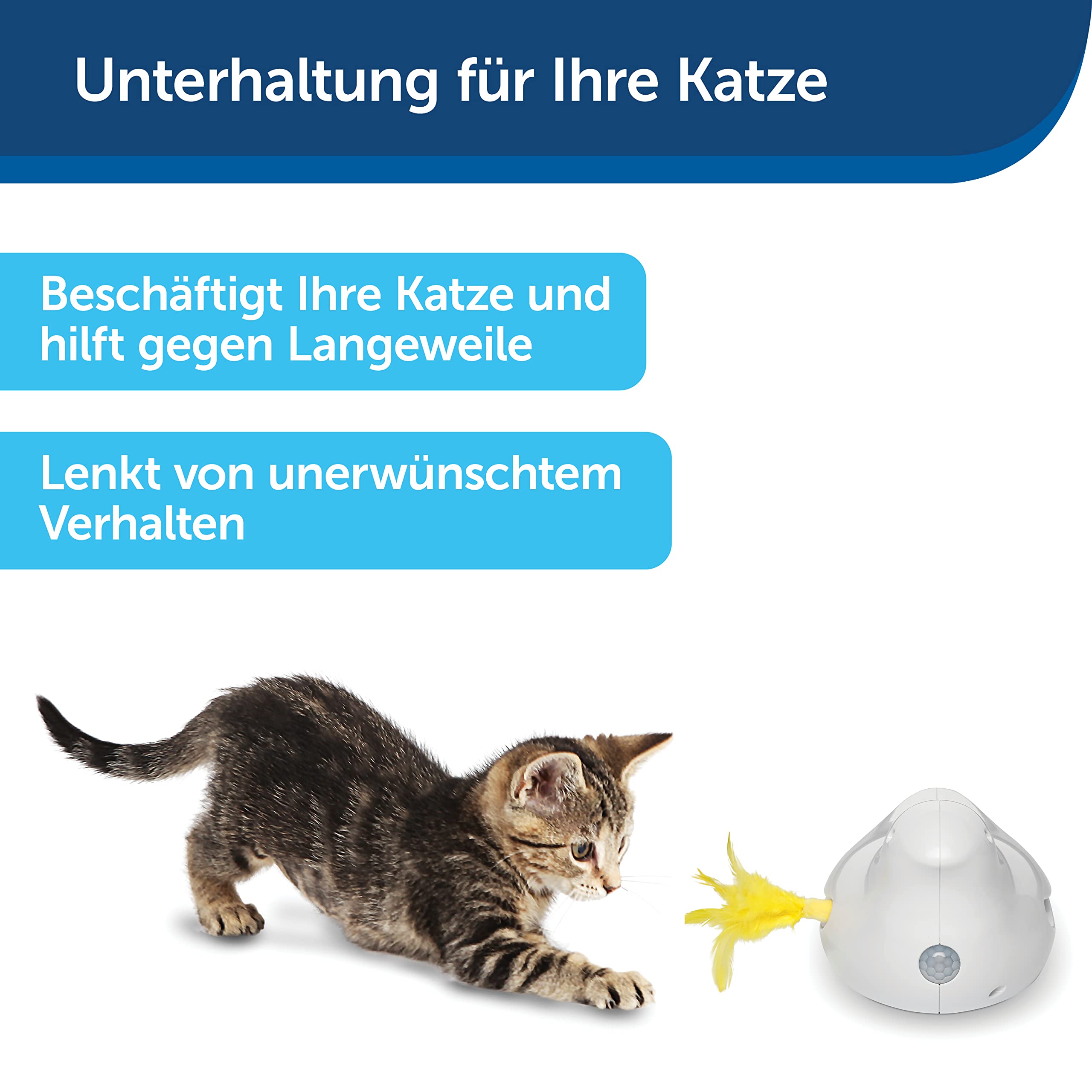 PetSafe Elektronisches Katzenspielzeug Peek-A-Bird