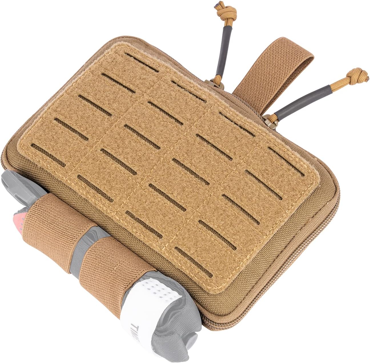 Medical Pouch for Tactical/Duty Belt MOLLE Vest/Pack EMT First Aid Pouch IFAK Utility Pouch Trauma Kit Organizer w/Tourniquet Holder