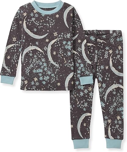 Miniatura 38 de Burt's Bees Baby - Conjunto de pijama de algodón de 2 piezas para bebés y niños, camiseta de manga larga y pantalón largo