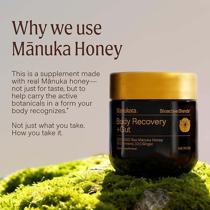 Body Recovery + Suplemento de Turmeric y Jengibre con Miel Manuka miniatura 6
