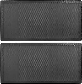 YunBey 2 Pièces Filtre en pour Ventilateur de Châssis D'ordinateur Filtres à Poussière en Maille avec Cadre Magnétique (28...