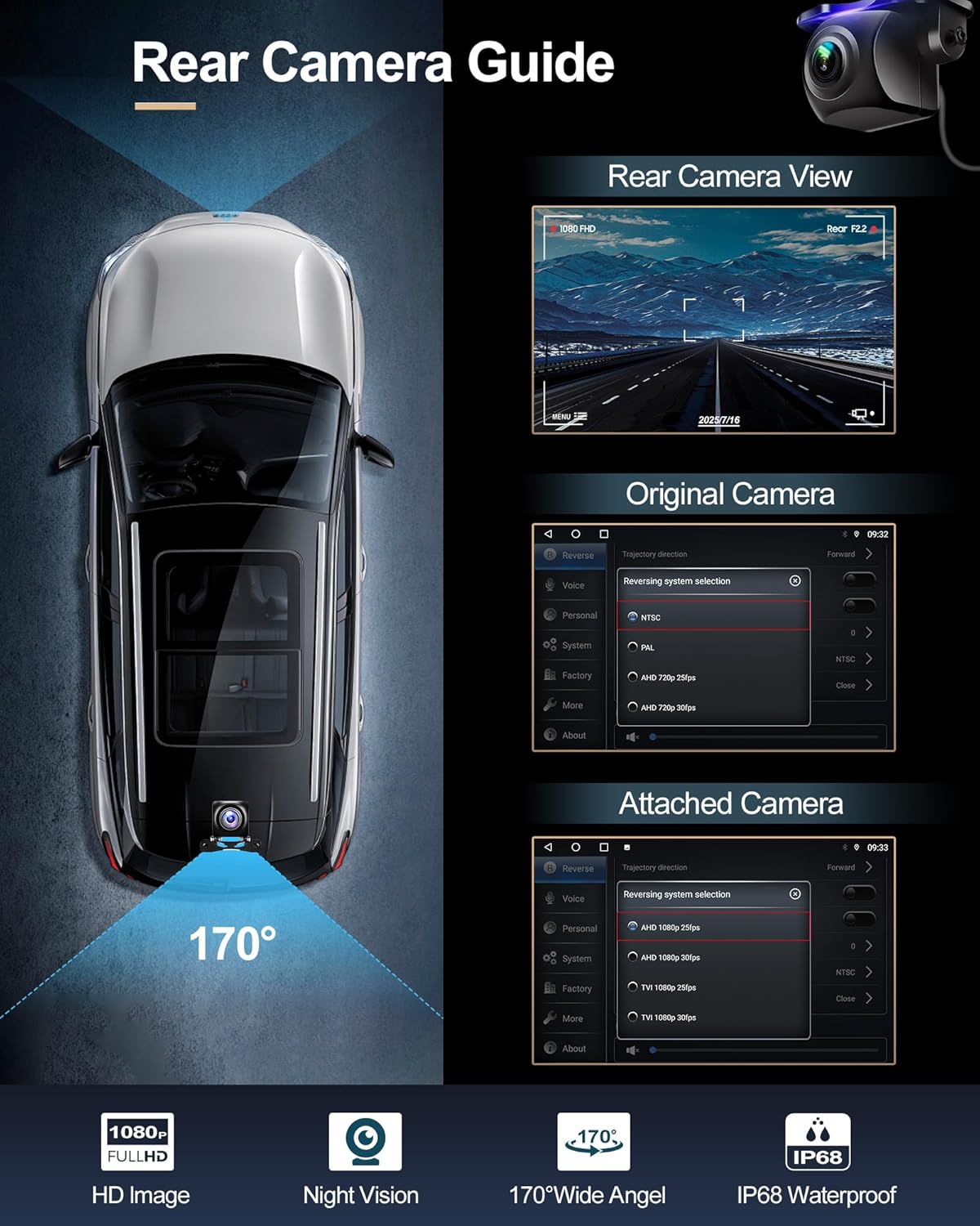 10.4" Car Radio Upgrade for Ford Mustang 2015-2023,Wireless CarPlay Android Auto,Android 13 Head Unit with WiFi SWC GPS 1080P Backup Camera 4+6GB