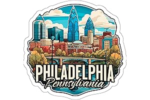 Philadelphia Weatherproof Sticker| Celebrate Philly Pride