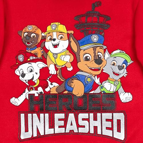 Miniatura 5 de Paw Patrol Rocky Zuma Rubble Chase Marshall Fleece Pullover Hoodie Toddler to Little Kid