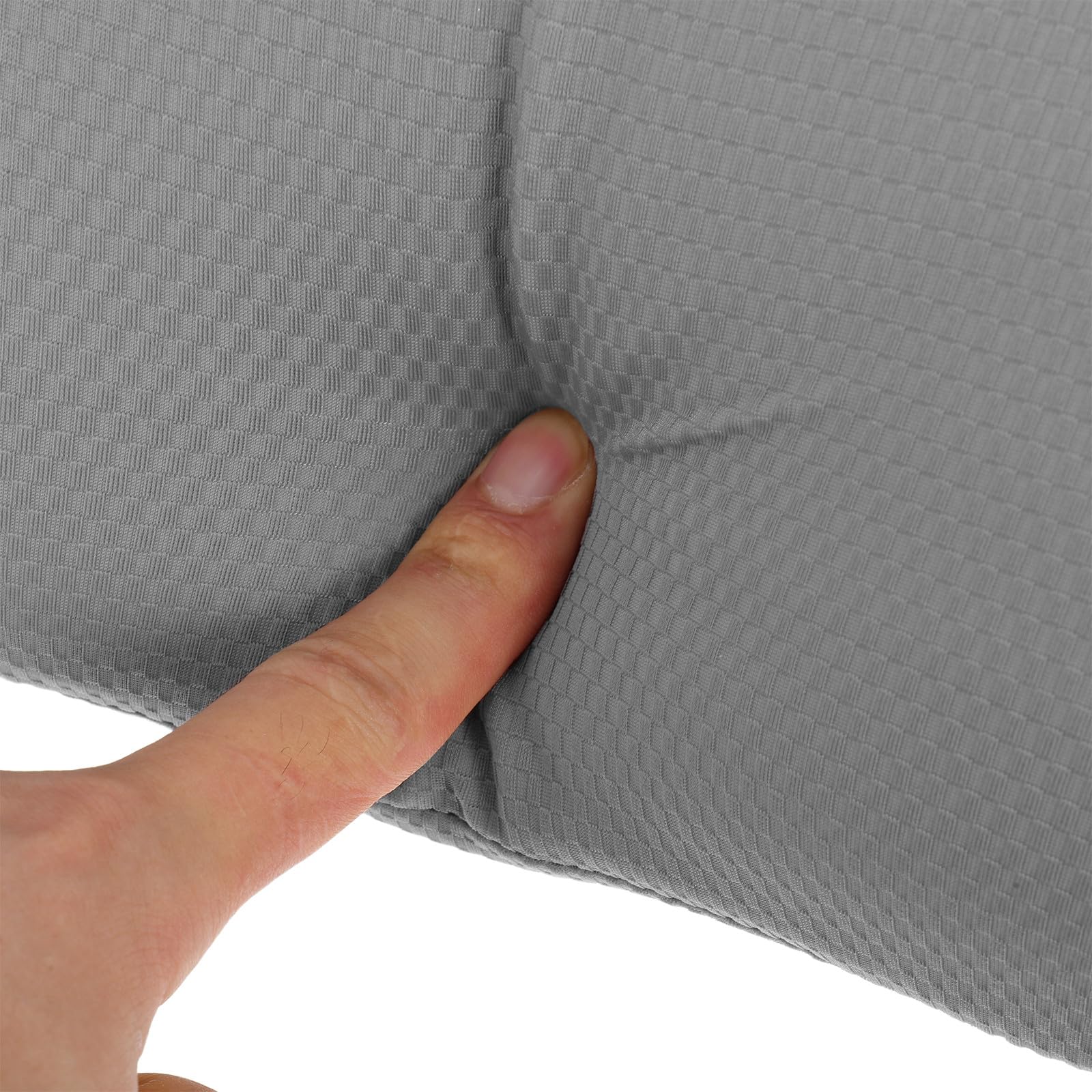 Healeved Cuscino da Viaggio in Memory Foam con Fodera Rimovibile Effetto Rinfrescante, Supporto Collo Ergonomico per Aereo, Treno e Campeggio, con Borsa Portaoggetti per Adulti