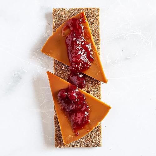 Miniatura 5 de igourmet Norwegian Gjetost Cheese - Rueda entera 22 libras - Paquete de 3