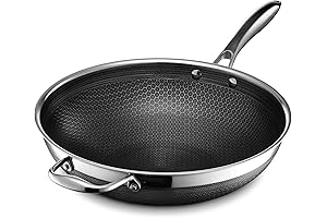 HexClad 12-Inch Hybrid Wok: The Ultimate Non-Stick Cooking Solution