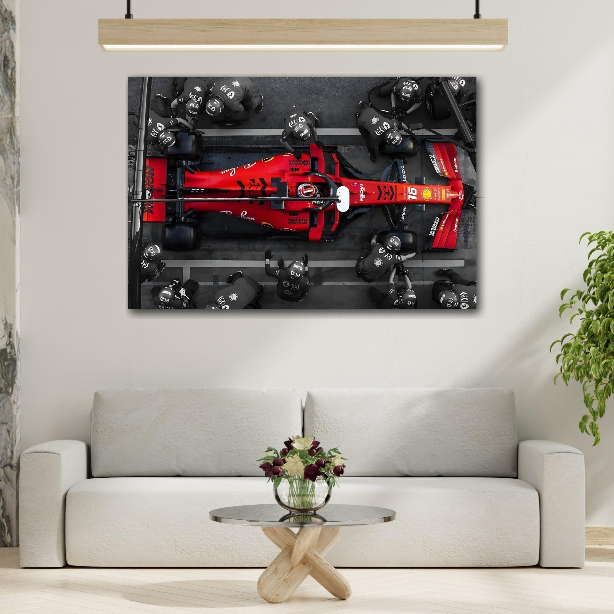 KUAILI 2025 F1 Poster Muur Kunst Canvas Esthetisch Dekposter Vintage