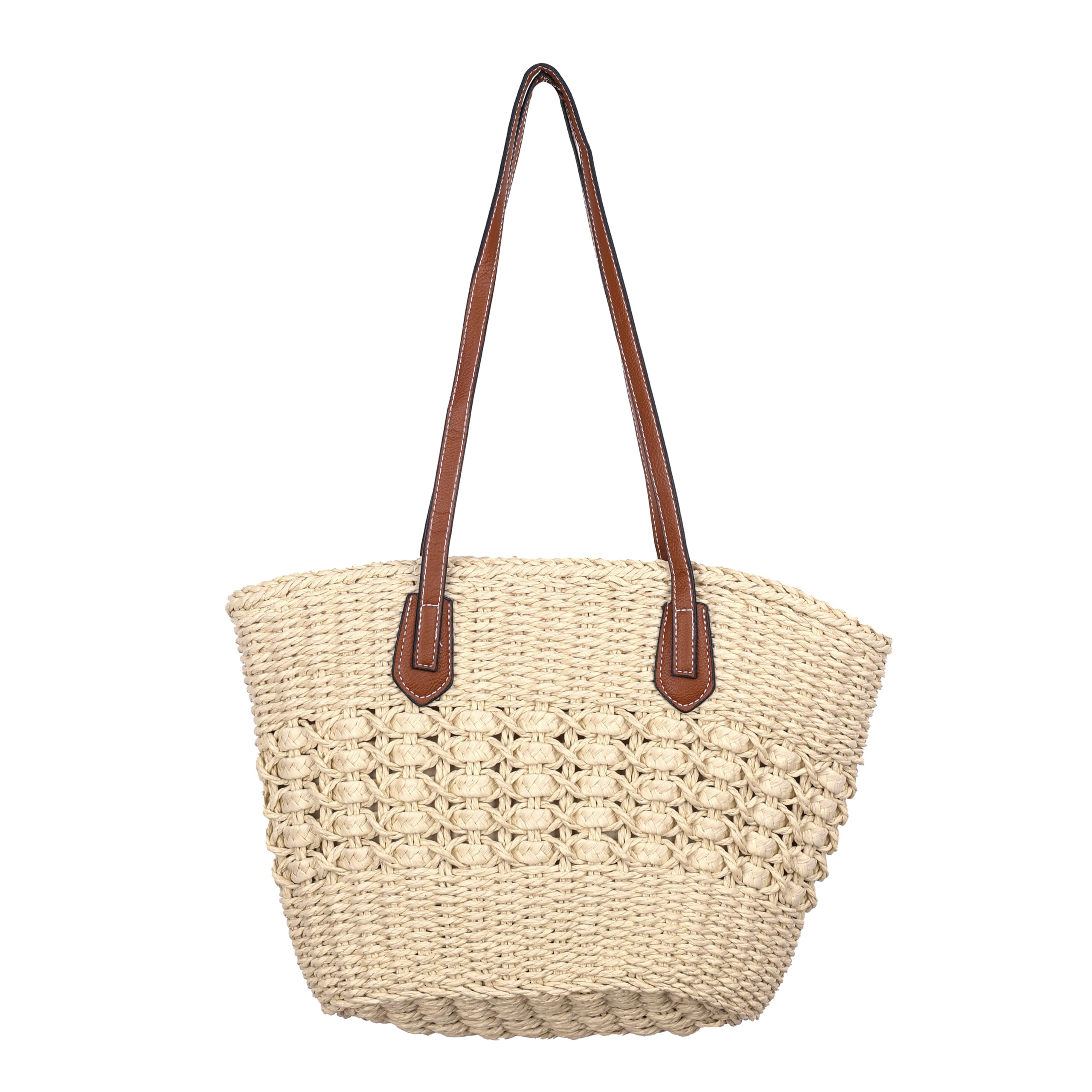 stylish handbag, beach tote, travel friendly, ideal for shopping, outing for women and girls.-image-38