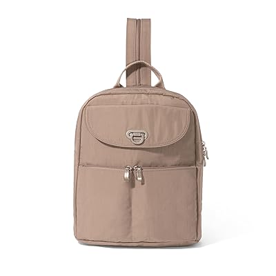 Baggallini Coastal Flip Lock Day Pack Handbags Moonrock, Nylon