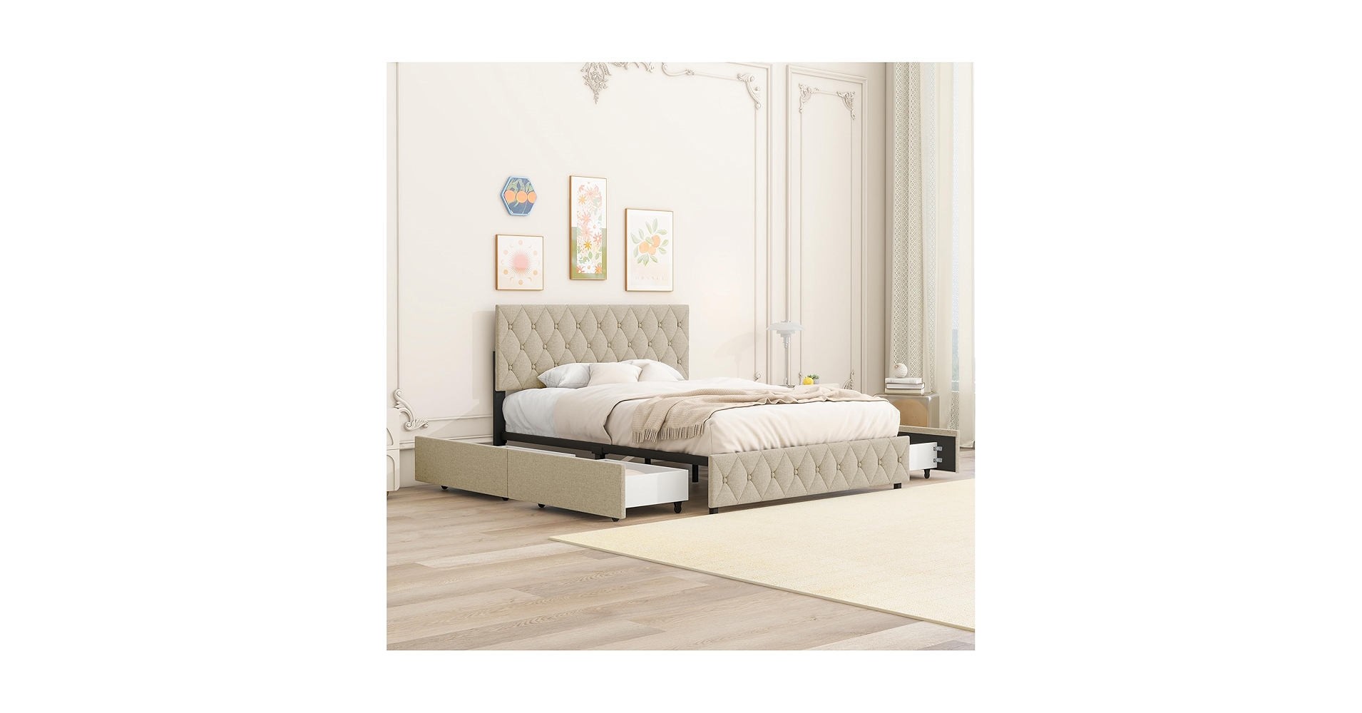 李さま専用 Amazon.com: LZ LEISURE ZONE Queen Size Platform Bed