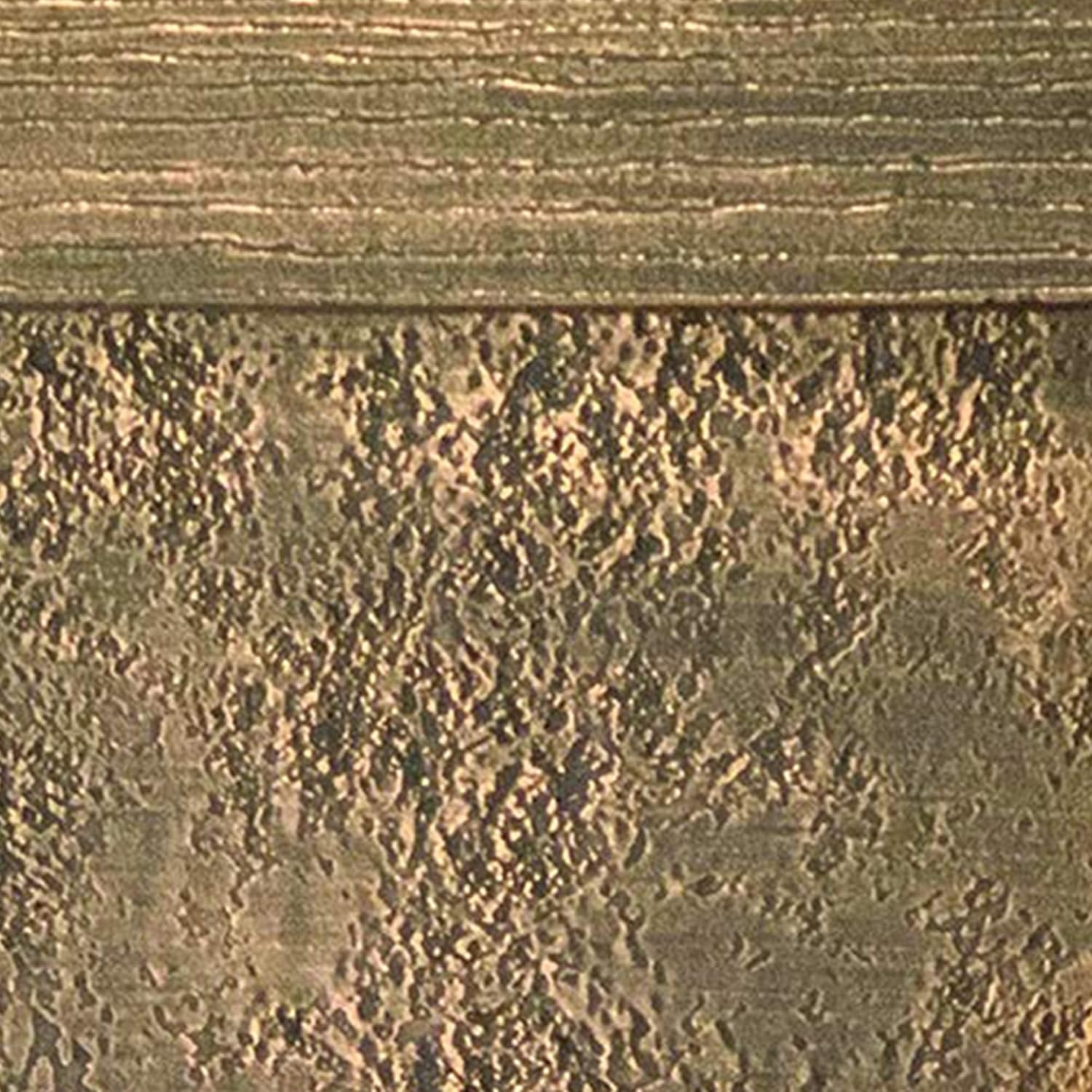 The HC Companies Avino 13 Inch Square Plastic Accent Outdoor Flower Planter Pot for Garden, Patio, Porch, Deck, or Balcony, Celtic Bronze (2 Pack)