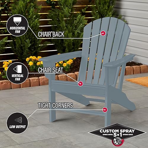 Vista 224 de Rust-Oleum 376885 Pintura en aerosol 5 en 1 personalizada para prevención del óxido, 12 onzas, transparente brillante