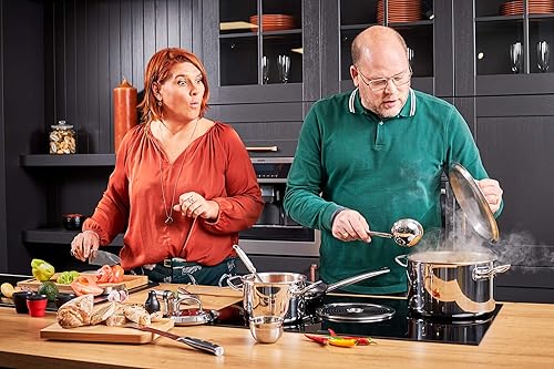 Miniatura 24 de Rosle 10009 - Cucharón de acero inoxidable con mango con borde de vertido