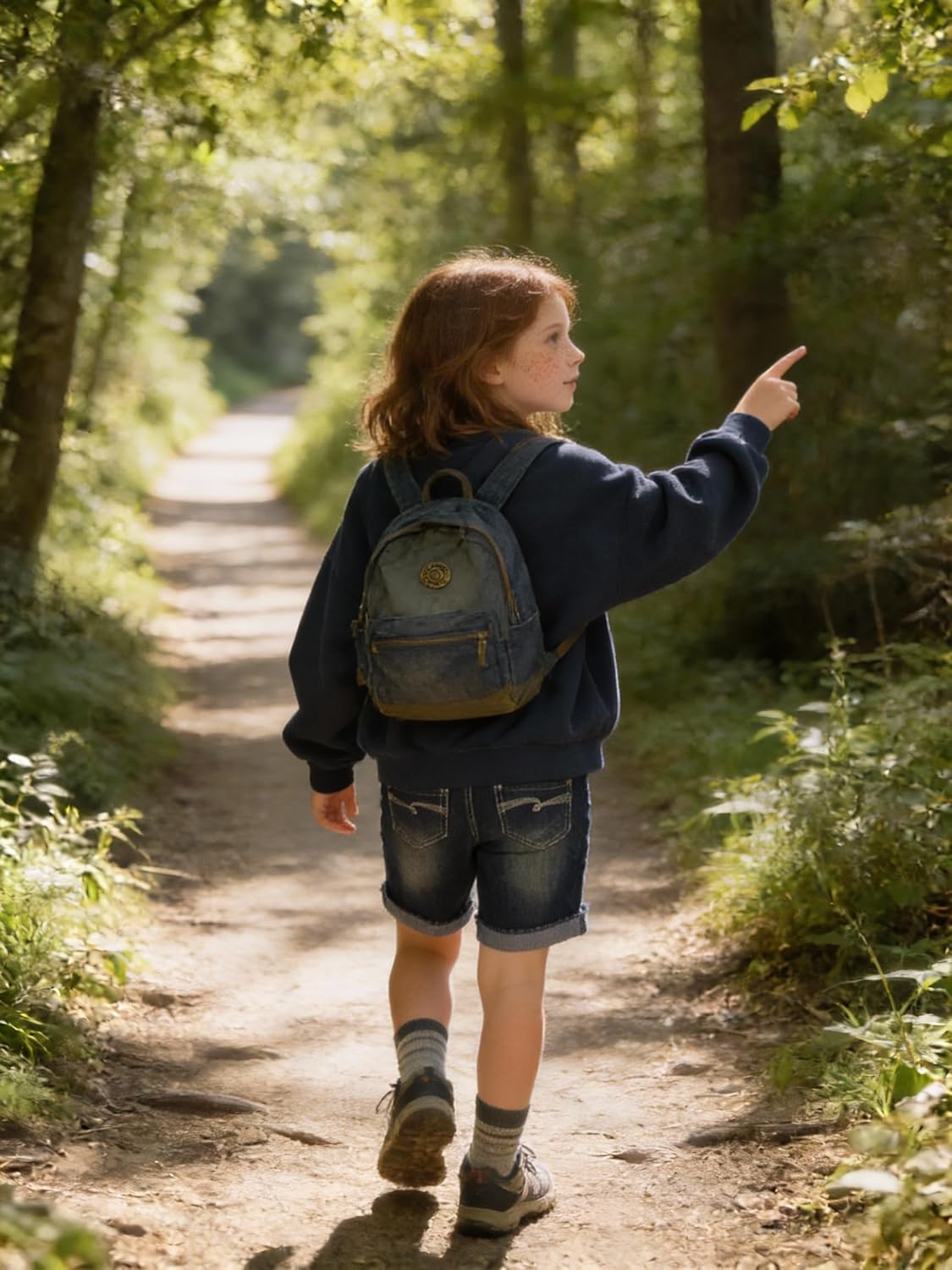 Bienzoe Girls Jeans Denim Shorts: Low Waist Kids Stretch Shorts - All Day Wear - Perfect for Summer Activities - Image 3