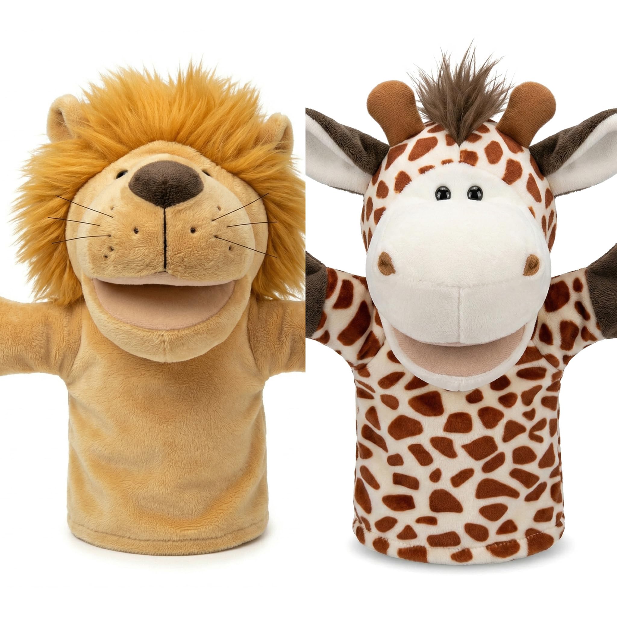 Lion et Girafe