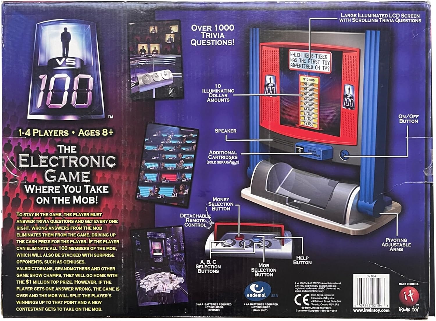 1 vs. 100 Electronic Tabletop Game