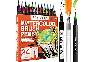 Karina Watercolor Brush Pens: The Essential Tool for Artists of All Levels