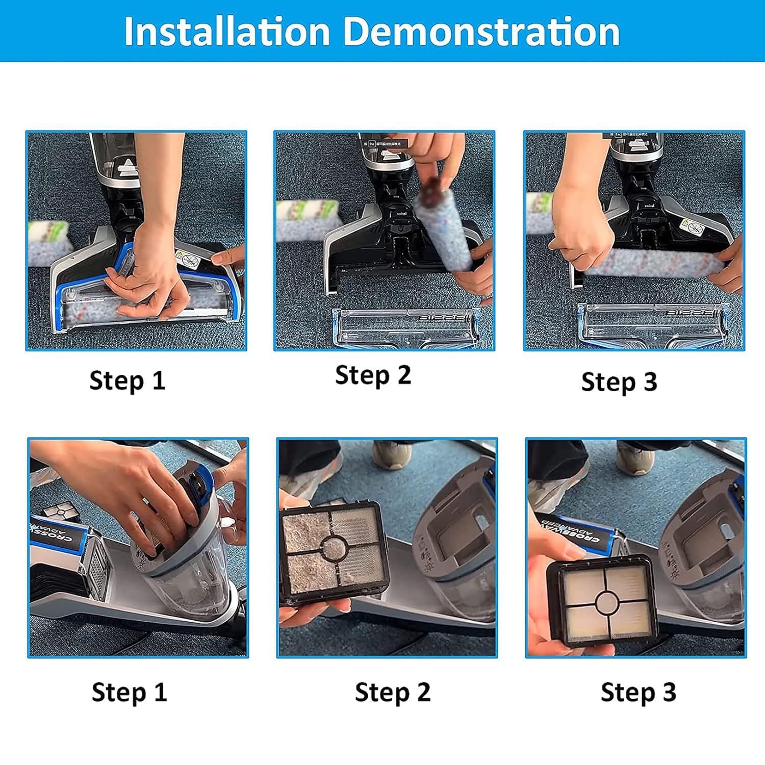 Household Vacuum Brushes