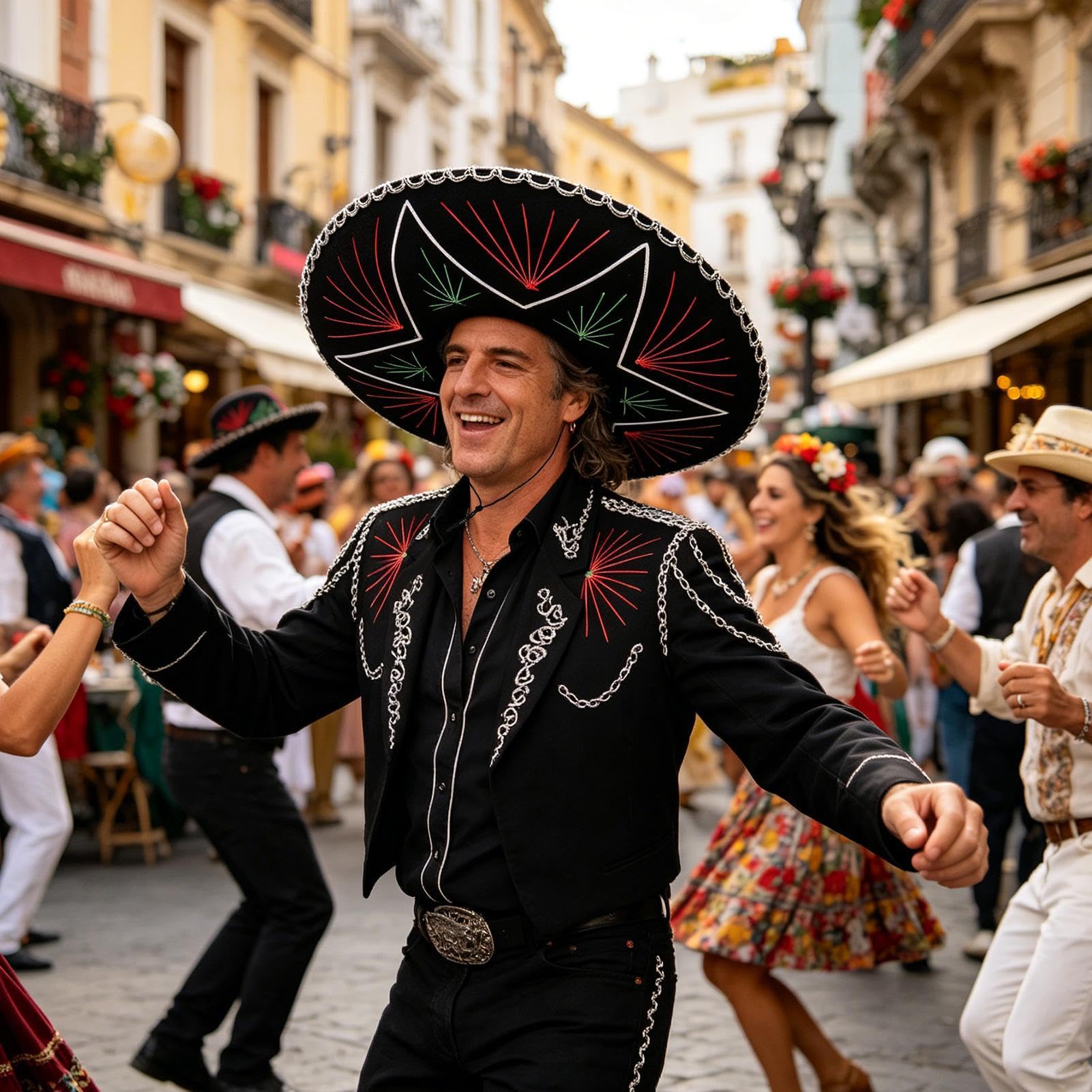 Sombreros Mexicanos Tradicionales para Hombres Accesorio Tradicional de Ala