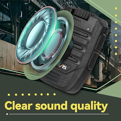 Miniatura 5 de Retevis RB89 Radio inalámbrica de dos vías, walkie talkies para adultos de largo alcance con micrófono, alta potencia, resistente, 2600 mAh, radios