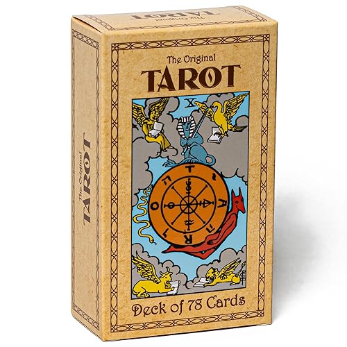 Da Brigh The Original Tarot Cards Deck with Guide Book for Beginners, Alternative to Rider Waite Smith - English Version