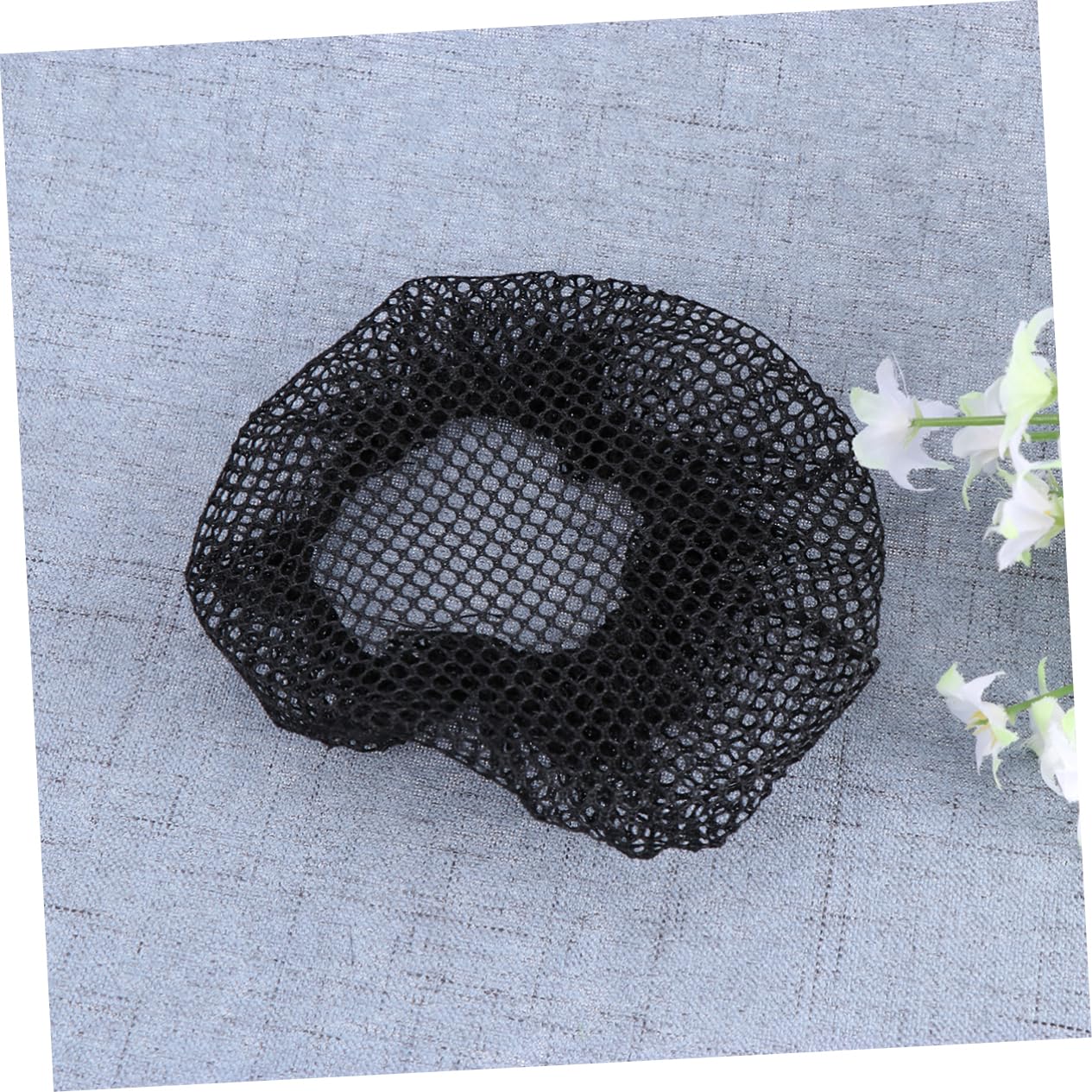 Housoutil 3 Sets Hochelastisches Haar Für Tanzbrötchen Satin-haarnetz Unsichtbares Haarnetz Für Ballettaufführungen 20 Stück * 3