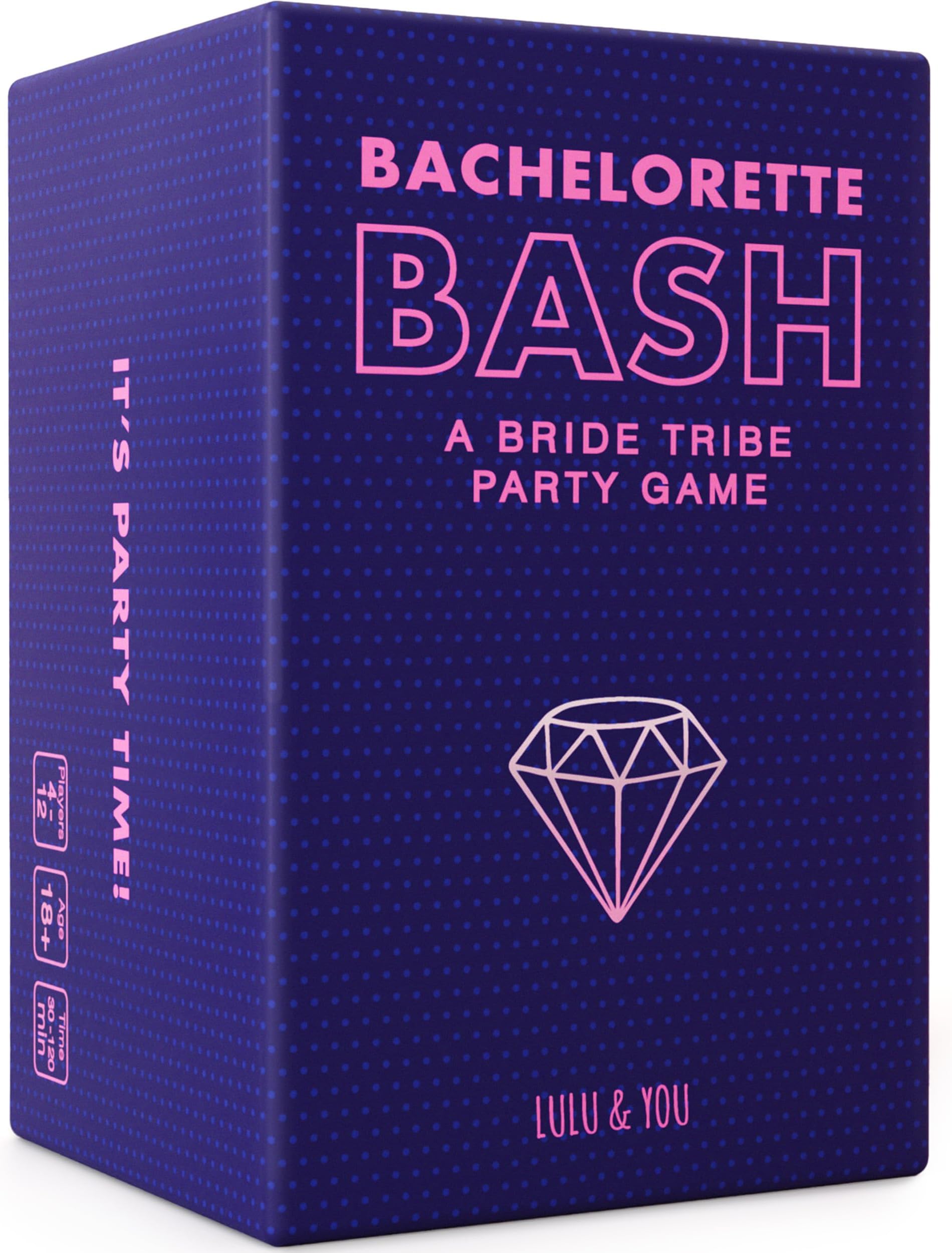 Lulu & You BASH Bachelorette Party Game - Funny Bachelorette Game - Over 200 Cards, Great for A Bridesmaid Party, Girls Night Out - Bach Accessories, Create Lasting Memories