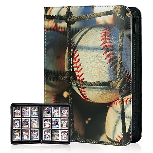 Baseball Card Binder 468 Double Sided Pockets for Your Topps