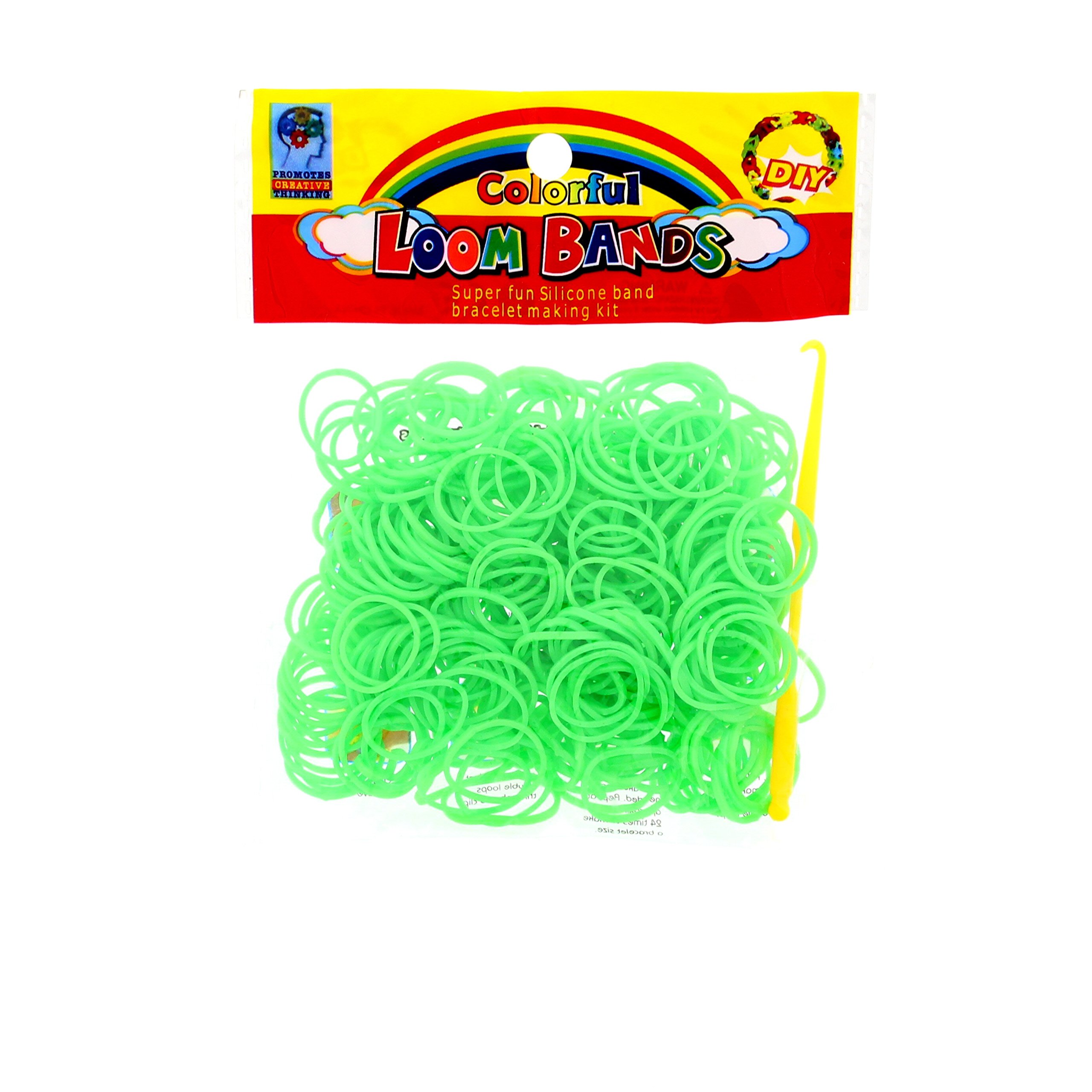 Gumki do włosów Rainbow Loom srebrne metalowe