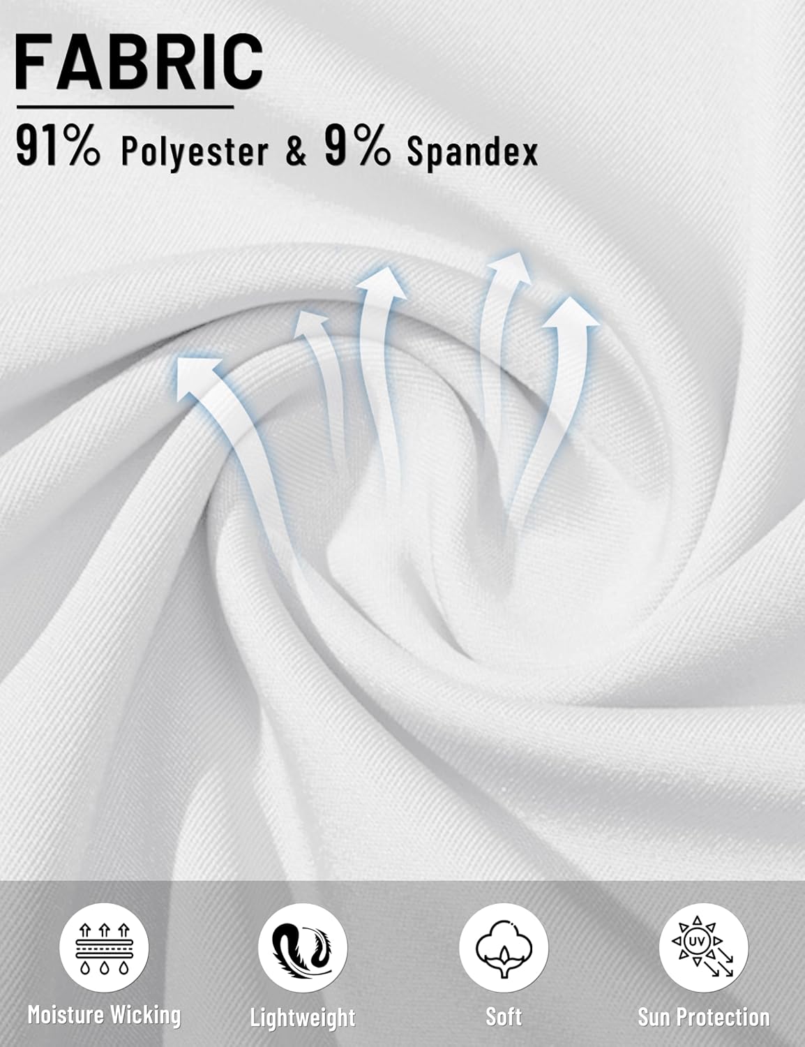 TACVASEN Mens Workout Athletic Shirts Dry Fit T-Shirts Rash Guard UPF 50+ Moisture Wicking Swim Shirts Running Gym Tee - Image 4